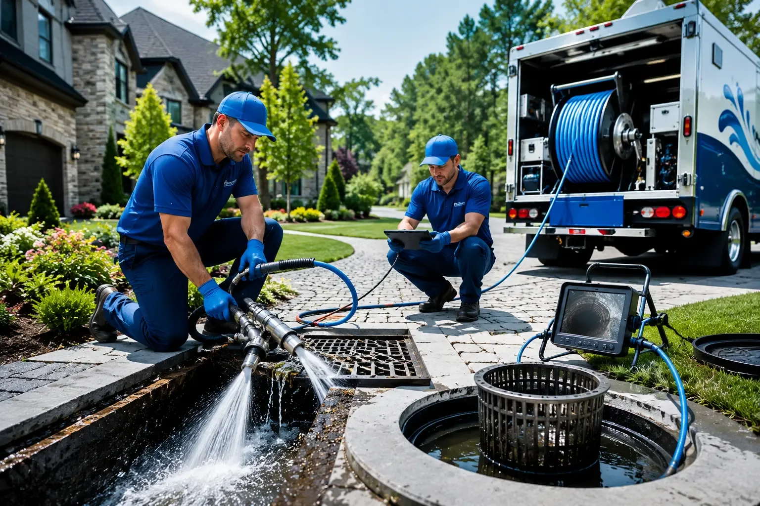 Local outdoor drain cleaning professionals in Burr Oak, KS