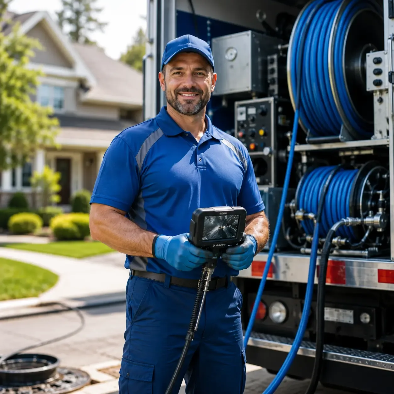 Local outdoor drain cleaning specialists in Burr Oak, KS
